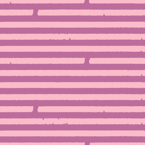 Jagged Stripes Pink Lavender