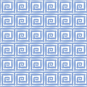 Maze in Periwinkle