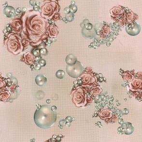 Blush birthday- Pearls & Roses