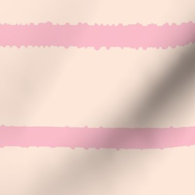 Wide Jagged Stripes Nude_Pink