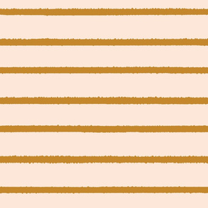 Wide Jagged Stripes Nude_Gold