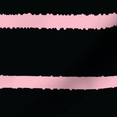 Wide Jagged Stripes Black_Pink