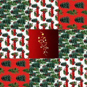 Christmas Quilt Rotated