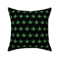 Marijuana Leaves - Green Mary Jane - Drawing / Sketch