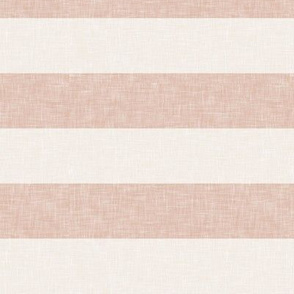 stripes - blush and cream - LAD19
