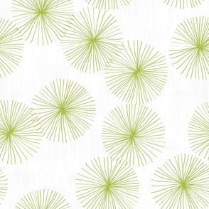  Dandelions M+M White Lime by Friztin