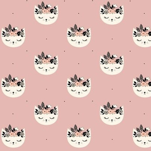 Cat Blossom - Dusty Pink small