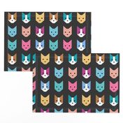 Multicolour Kitty Quilt