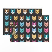 Multicolour Kitty Quilt