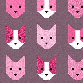 Kitty Quilt in Pink