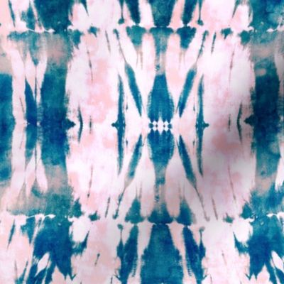 Quinn tie dye Cotton Candy  pink blue SMALLER scale