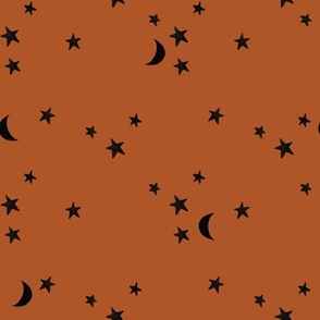 stars and moons 8025 black