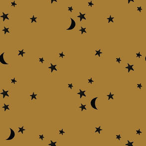 stars and moons 8385 black