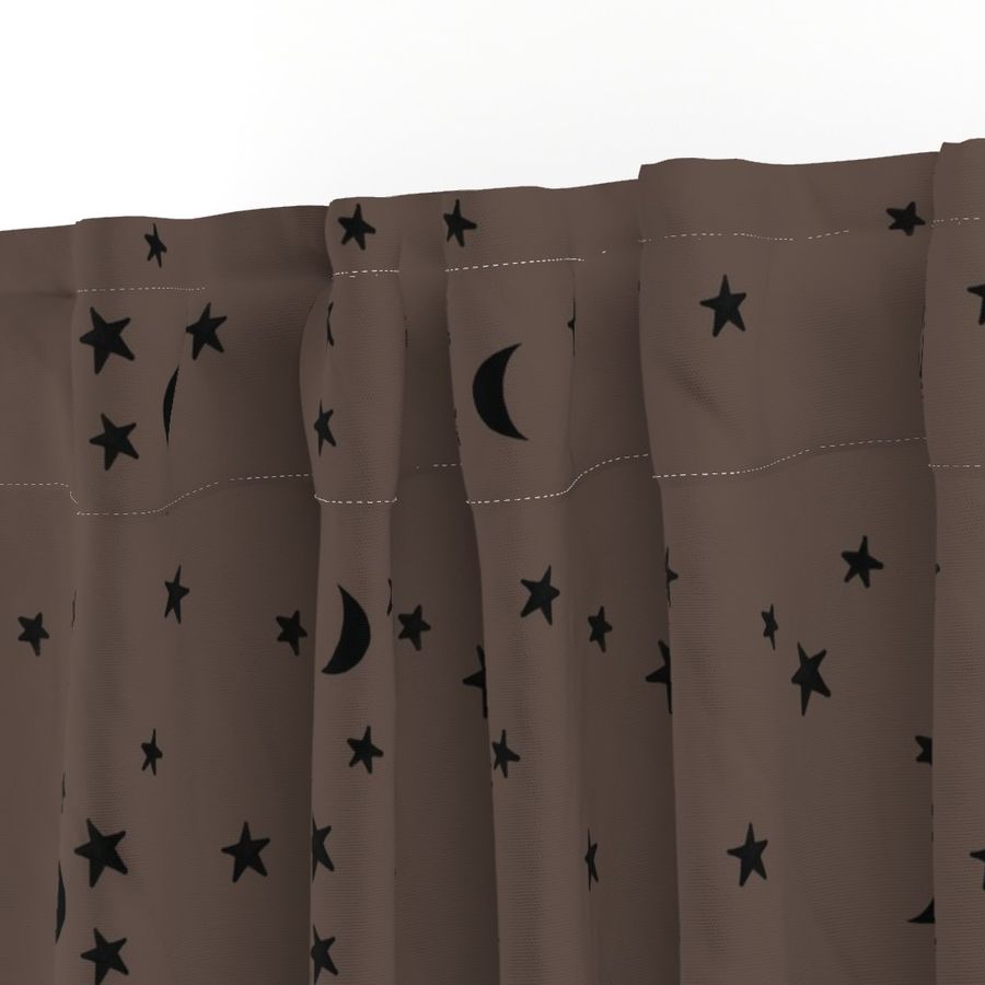 stars and moons 8425 black