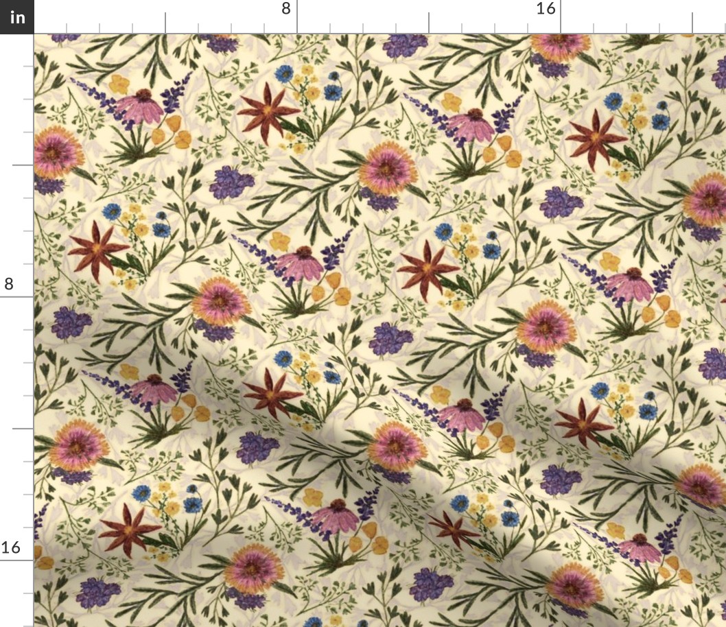 Wildflower Chintz Ditsy