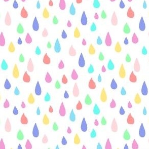 Colorful Raindrops