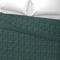 Turtle Shell - Hexagons - Green