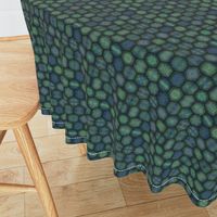 Turtle Shell - Hexagons - Green