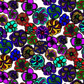 Kaleidoscope of Flowers