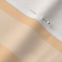 Large - Peach Pastel Arrowhead Stripes Alternate with Plain Stripes