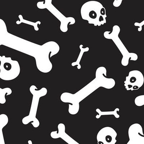 Halloween Skulls and Bones-01