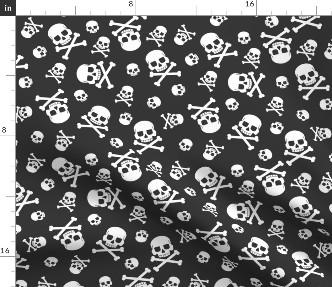 Halloween Skulls and Crossbones-01