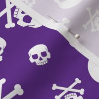 Halloween Skulls and Crossbones-Purple-01