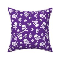 Halloween Skulls and Crossbones-Purple-01