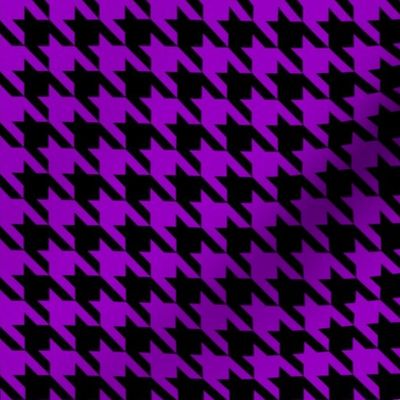 Purple Hounds Tooth