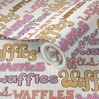 Waffles Typography