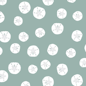 Sand Dollars on Sea Green 300L