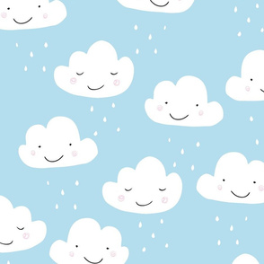 happy clouds_ blue