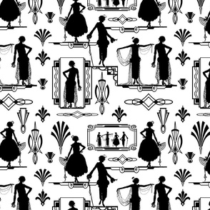 DOWNTON TOILE (WHITE)