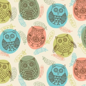Doodle Owls