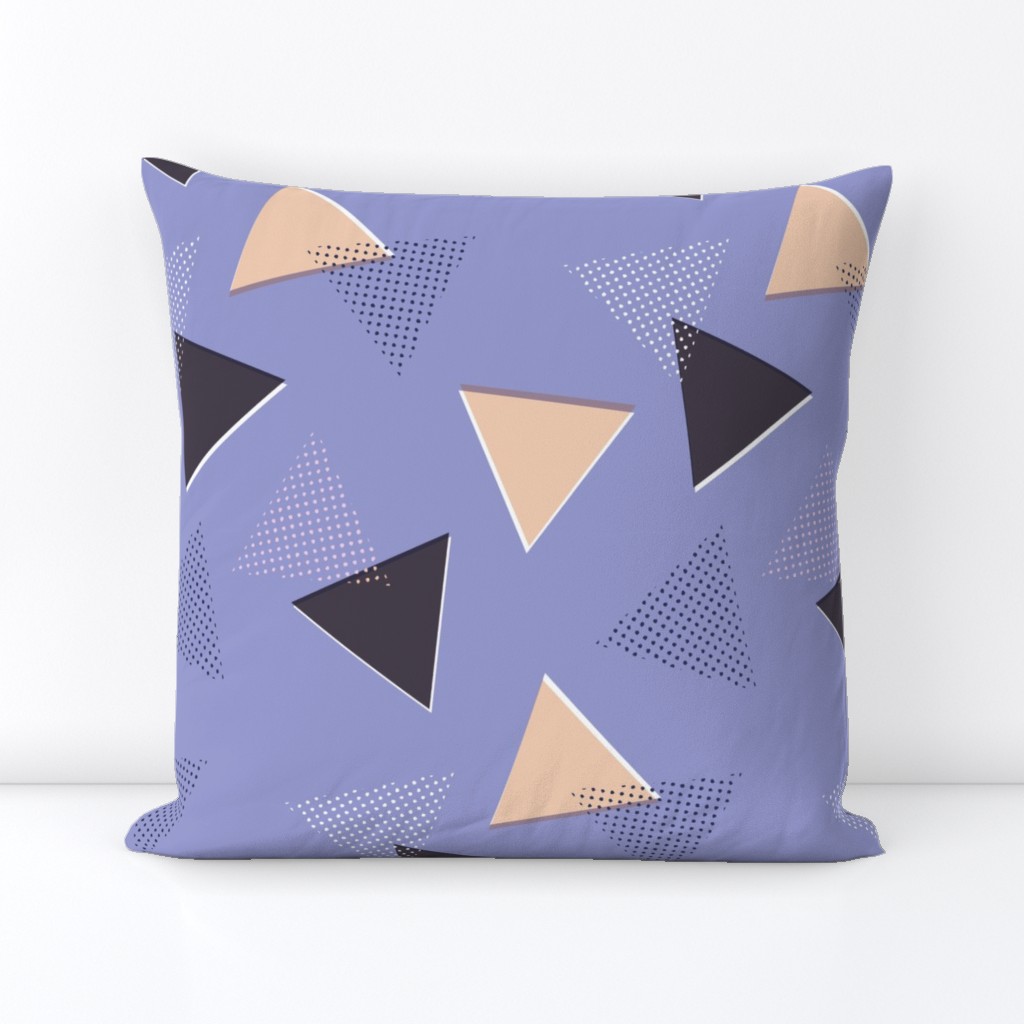 Abstract Retro Triangles