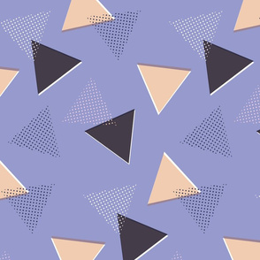 Abstract Retro Triangles