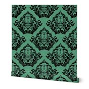 predator tile - bright green/black