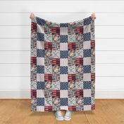 Baseball Patchwork Wholecloth Sandlot Sports