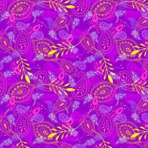 purple paisley 