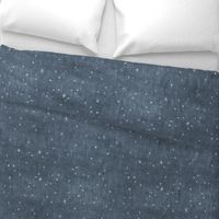 distressed mid-blue denim texture with stars