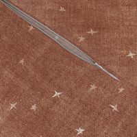copper brown stars starry canvas 
