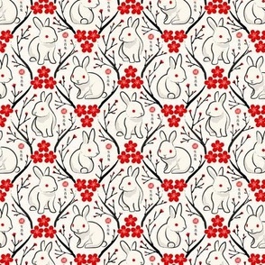 Ink Chinese Rabbit_25Size