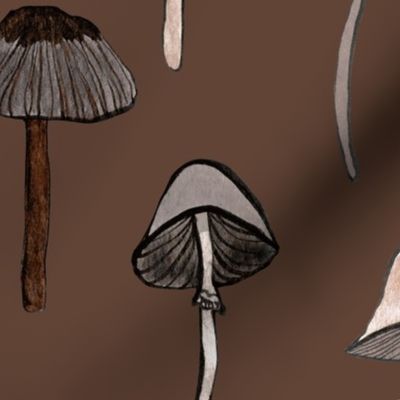 mushroom brown