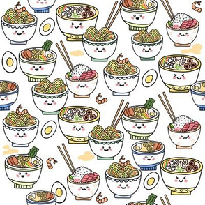 Cute Kawaii Ramen Noodles