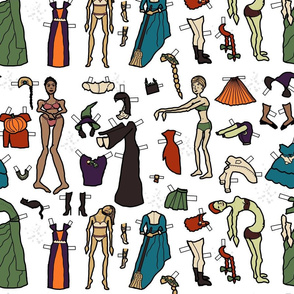 Witching Hour Paper Dolls