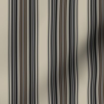 Broad Stripe in Beige, Gray, Taupe and Brown © Gingezel™ 2009