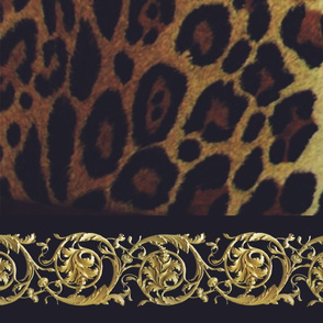 Baroque Border Leopard Horizontal