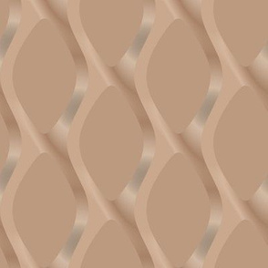 Soft Brown Scultped Mesh Large © Gingezel™ 2011