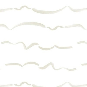 Cream Curling Ribbon