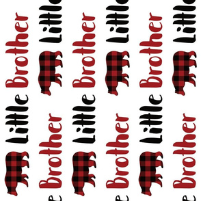 buffalo plaid little brother - rotated